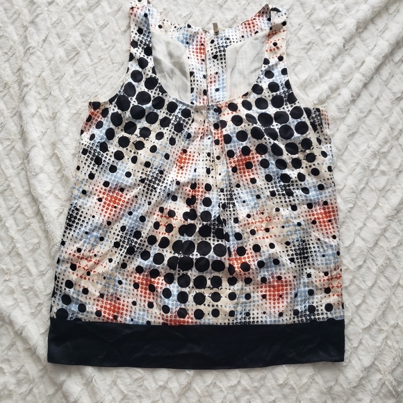 7 for all mankind Polkadot Pop Art Top - Picture 1 of 3